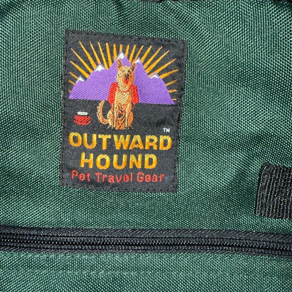 Outward Hound Green Backpack for pets small dogs - Picture 2 of 4